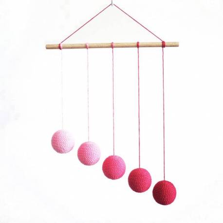 Gobbi bambino mobile DIY - Rosa