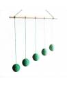 Móvil bebé Gobbi DIY - Verde Montessori para todos Bebés