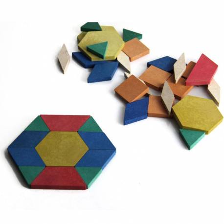 Confezione 250 parti geometriche - ECO