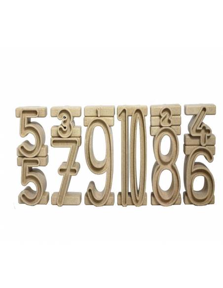 Saco 170 piezas - Torre de Números  Matemáticas