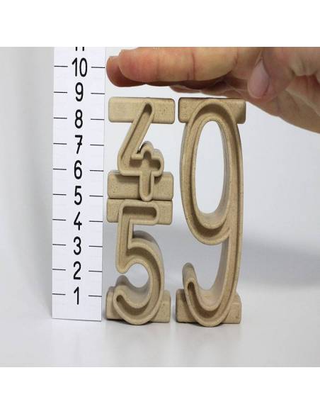 Saco 170 piezas - Torre de Números Wissner Matemáticas