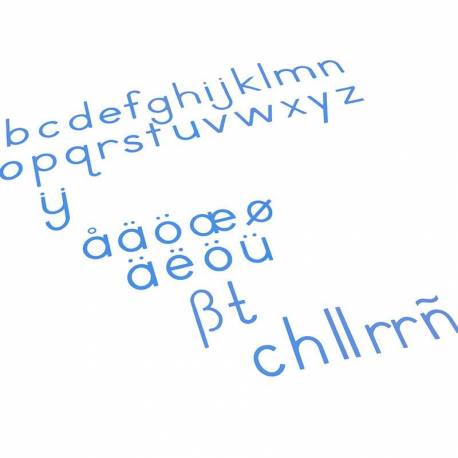 Abc International Print - Blue Nienhuis Aprender a leer y escribir 2