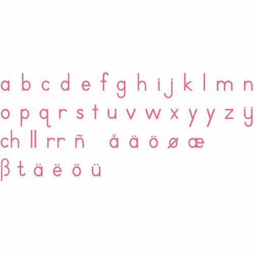 Stampa internazionale Abc - Rosso