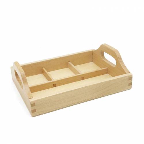 Vassoio piccolo con 3 scompartimenti