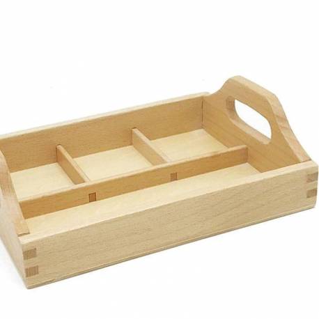 Vassoio piccolo con 3 scompartimenti
