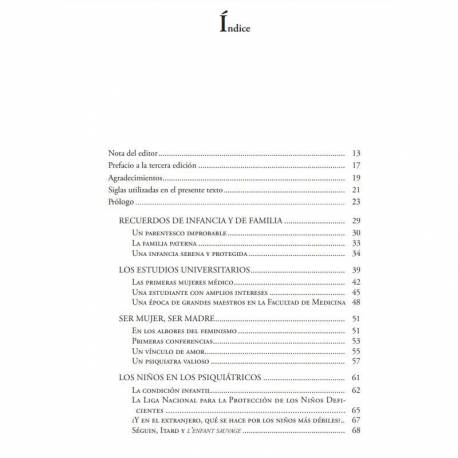 María Montessori, una historia actual  Bibliografía de María Montessori