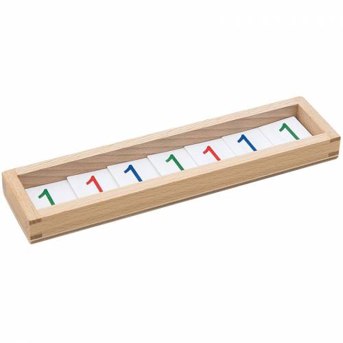 Tarjetas numéricas para material de Jerarquías Gonzagarredi Sistema Decimal