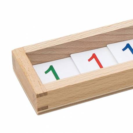 Tarjetas numéricas para material de Jerarquías Gonzagarredi Sistema Decimal 2