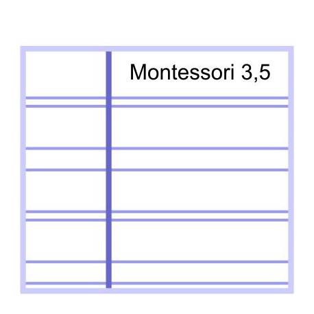 Guida Montessori 3.5 - 32 foglie 70 gr Quarttilla