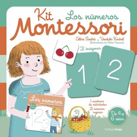 Kit Los números - Montessori  Cuadernos Montessori para niños