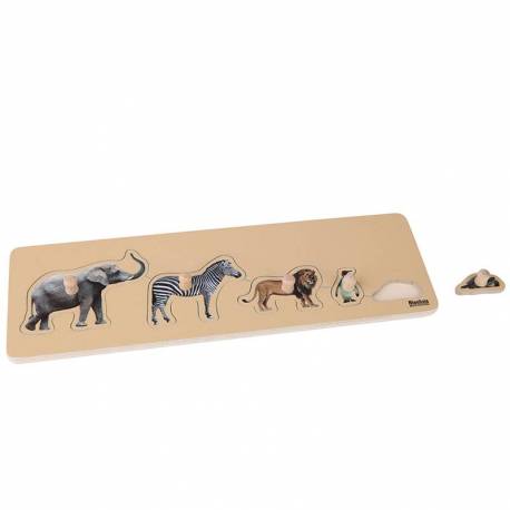 Puzzle animali selvatici - Nienhuis 2