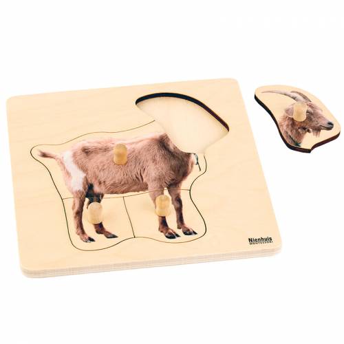 Puzzle rompecabezas Cabra montesa - Nienhuis Nienhuis De 1 a 3 años