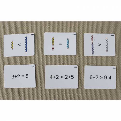 Tarjetas de actividades - Perlas Montessori (EN) Nienhuis Tarjetas Montessori