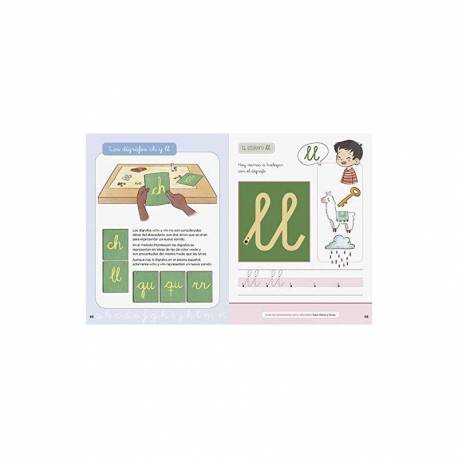 Aprendo a leer con Montessori Vol1 | Serie blanca Montessori  Cuadernos Montessori para niños 2