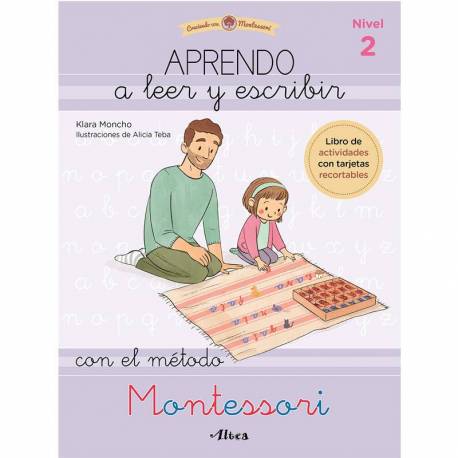 Imparare a leggere con Montessori Vol2 | Serie rosa Montessori