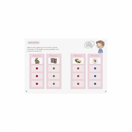Aprendo a leer con Montessori Vol2 | Serie rosa Montessori  Cuadernos Montessori para niños