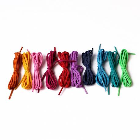 10 cordones ergonómicos para coser y enlazar Akros Destrezas y autonomía
