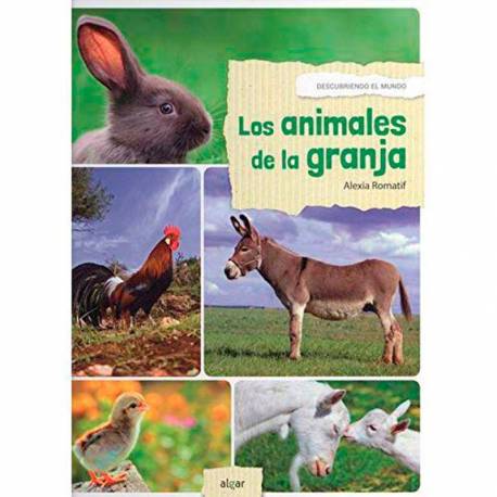 Los animales de la granja - Descubriendo el mundo  Libros con Imágenes Reales