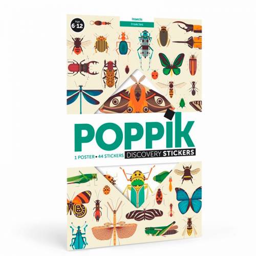 Grande adesivo poster - Insetti