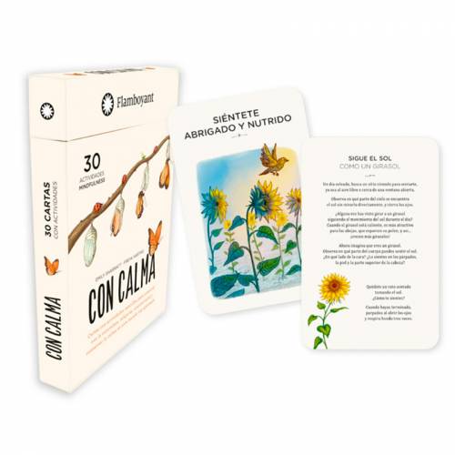 Juego de cartas con calma - Mindfulness  Educativos