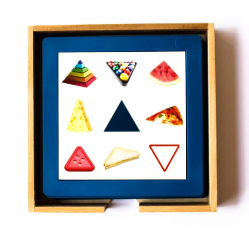 Tarjetas didácticas - Aprende las formas Geométricas  Más de 3 años