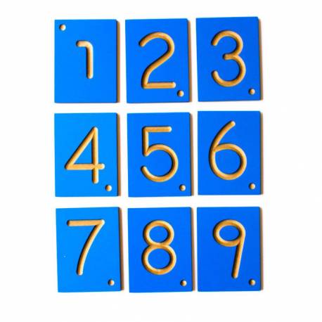 Letras, números y signos en surco sobre madera Montessori para todos Aprender a leer y escribir