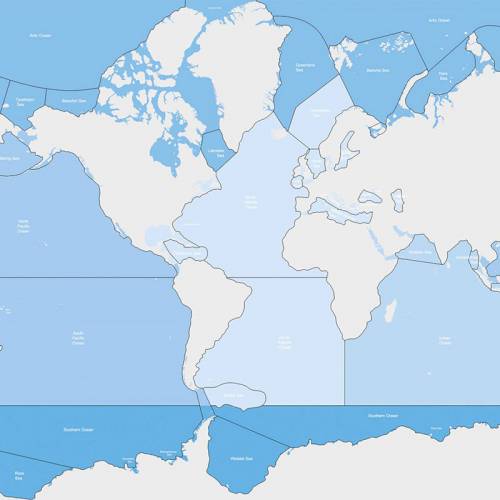 Mapa de Control de Mares y Océanos (Etiquetada) - Nienhuis Nienhuis Geografía