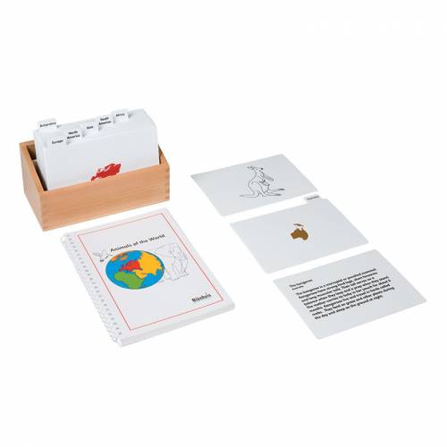 Tarjetas de actividades - Animales del Mundo (EN) Nienhuis Geografía