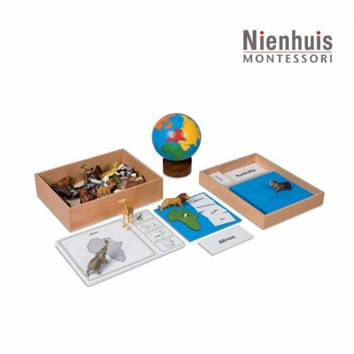 La Caja de Continentes y Animales (EN) Nienhuis Geografía