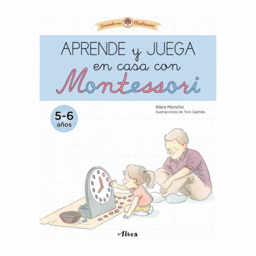 Aprendo y juego en casa con Montessori (5-6 años)  Cuadernos Montessori para niños