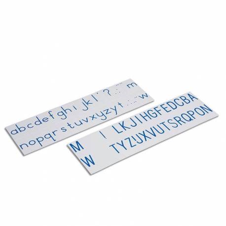 Tarjetas Alfabeto Print - Azul Nienhuis Aprender a leer y escribir 2