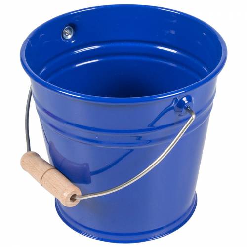 Cubo Metal Azul nic Limpieza y orden