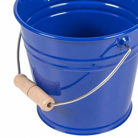 Cubo Metal Azul nic Limpieza y orden 2