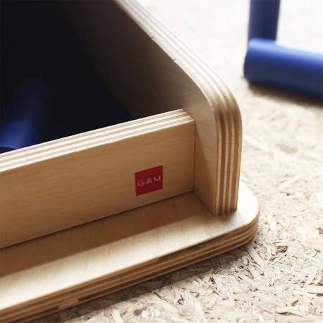 Caja de permanencia con cilindros azules Gonzagarredi De 1 a 3 años