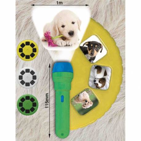 Linterna Perros Cachorros  Linternas Proyector