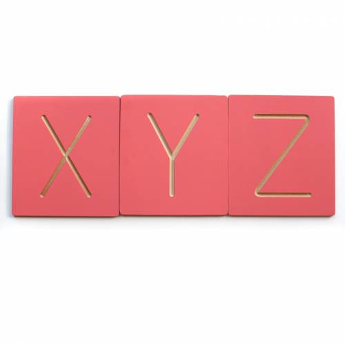 Lettere Mayuscula in Sud America Montessori