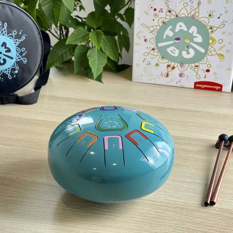 Tambú - Tambor de lengüetas con 11 notas  Música