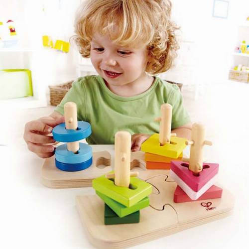 Puzzle creativo con picchetti