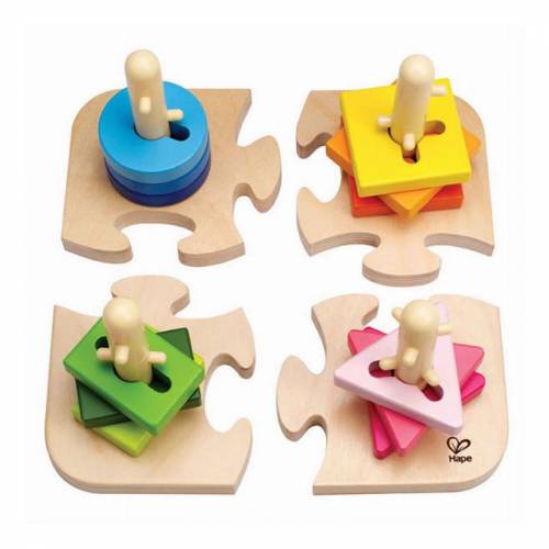 Puzzle creativo con picchetti