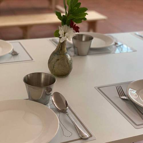 Mantel Montessori per mangiare