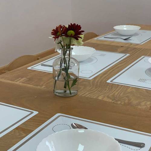 Mantel Montessori per mangiare