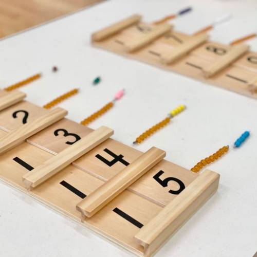 Tablas de Seguín Montessori para todos Contar del 0 al 100