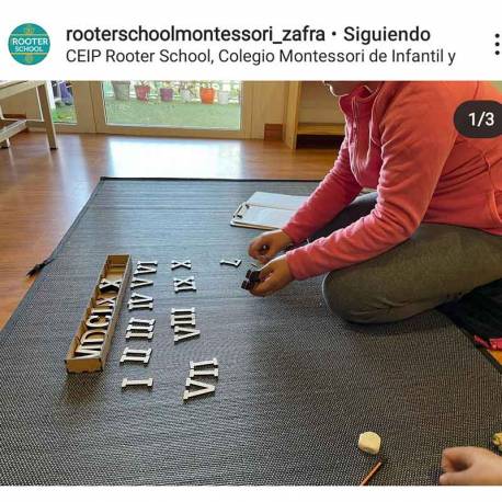 Pack de Números Romanos con Caja (incluye M, D, C, L...) Made in Spain Aprender a Contar 2