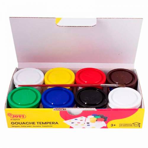 Tempera jovi 7 colori