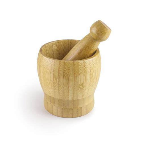 Mortero de bambú Ibili Utensilios de cocina