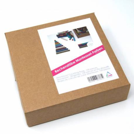 Pack regletas montessori Rewood Wissner Regletas