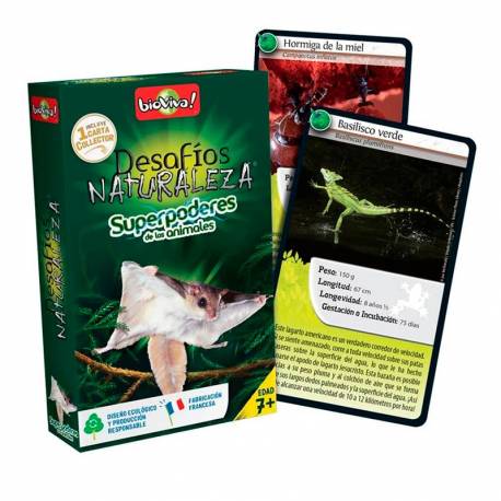 Bioviva - Cartas de Superpoderes de los Animales Bioviva Cartas Bioviva