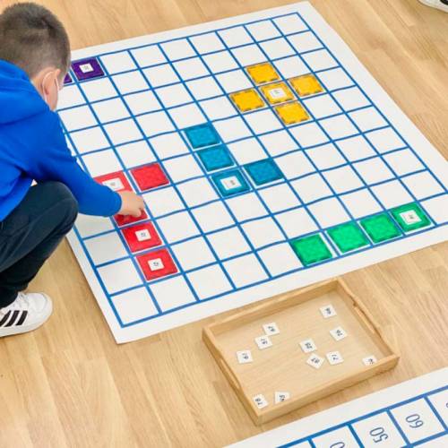 Tela bianca per lavoro (olio)