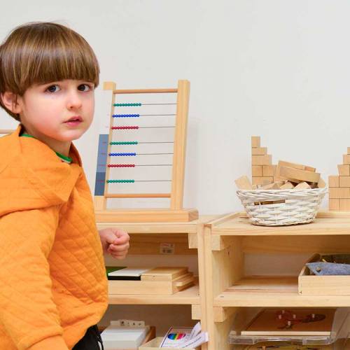 Ábaco montessori grande Montessori para todos Sistema Decimal