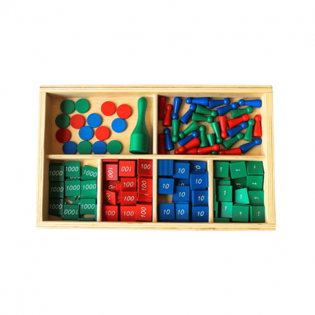 Estampas - Sellos Montessori Montessori para todos Operaciones Abstractas